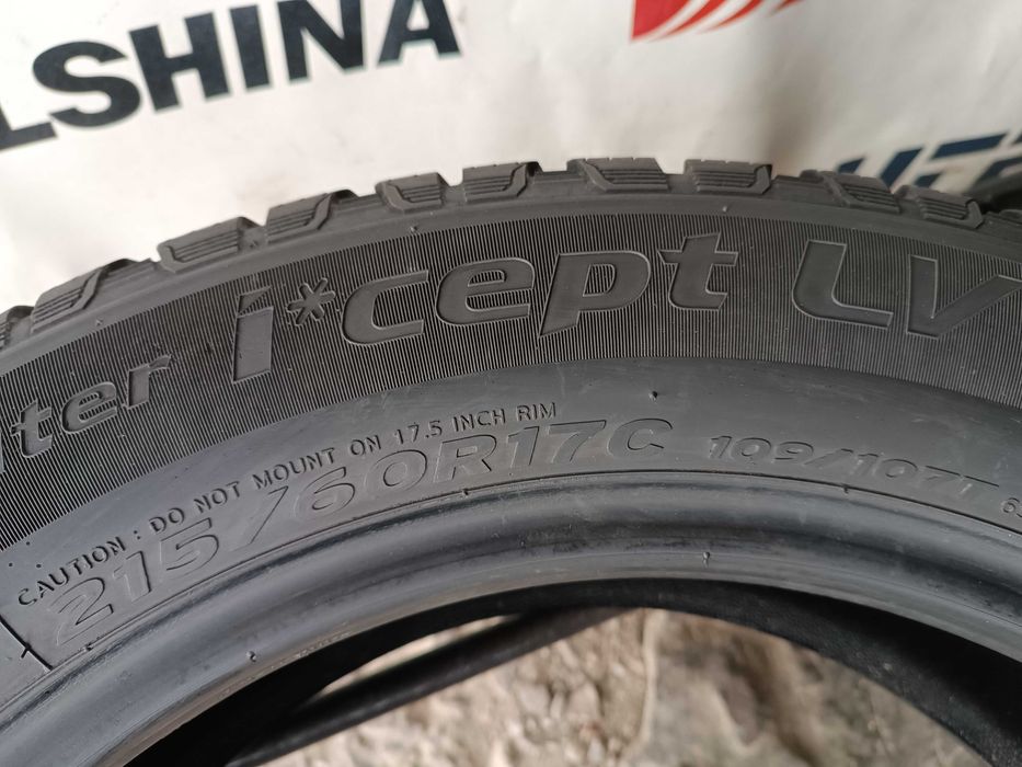 Зимові шини 215/60 R17C Hankook winter i*cept lv 23рік 8.8мм