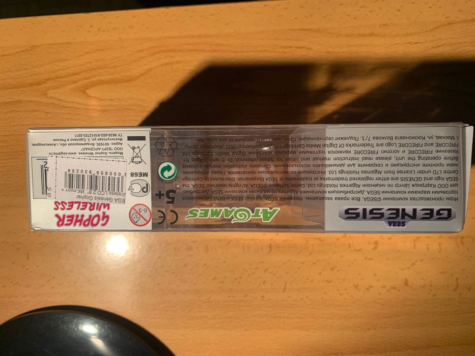 Consola portátil atgames sega mega drive