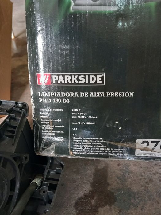 Máquina pressão parkside phd d3