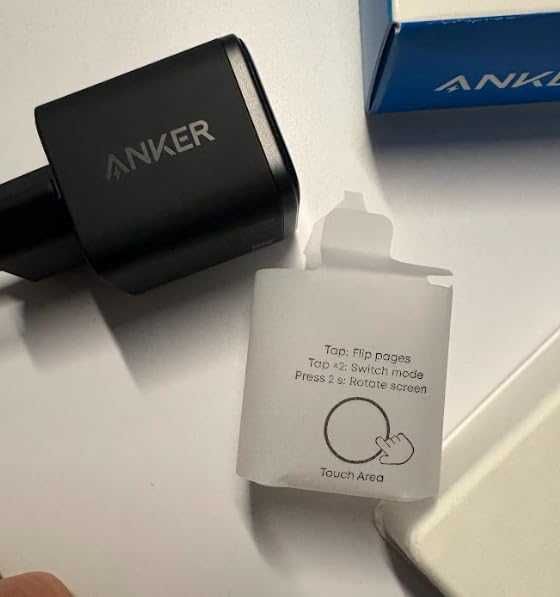 Carregador Rápido ANKER Nano 45W com Ecrã Inteligente (NOVO) - iPhone/iPad, Samsung, Pixel