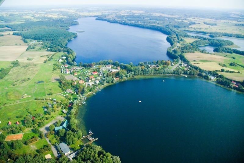 Domek nad jeziorem Drawskim jacuzzi jezioro drawsko drawskie czaplinek