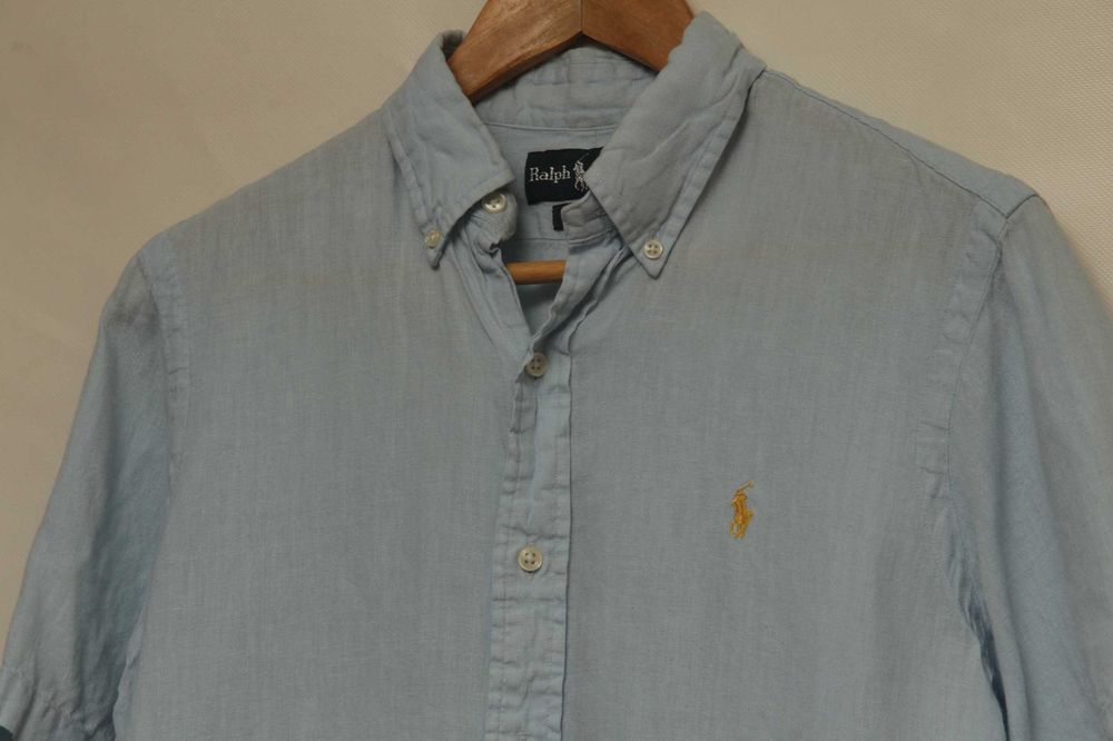 Polo Ralph Lauren рр S рубашка льняная рубашка из льна