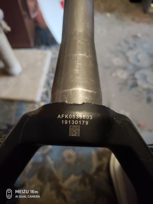 Вилка велосипеда новая X-fusion mig 29 воздушная