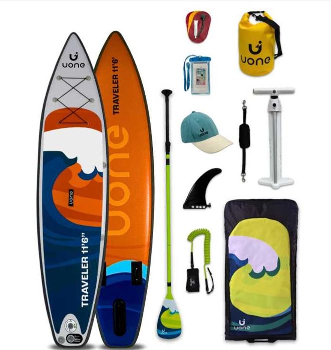 Deska SUP UONE Traveler 11’6” | szkolenie gratis | 5 lat gwarancji