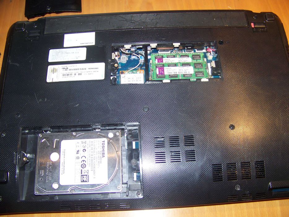 computador ASUS para peças - modelo K 53 U