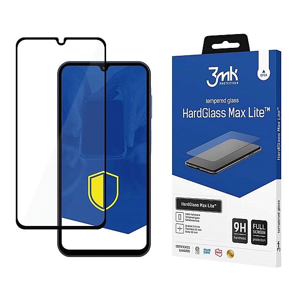 Szkło 9H 3mk HardGlass Max Lite™ na Samsung Galaxy A15/5G