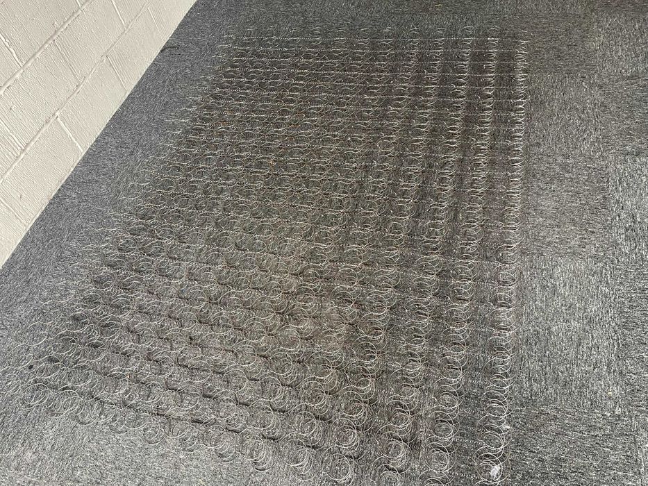 Formatka sprężynowa bez ramki [195x152x12cm] Uzywana .