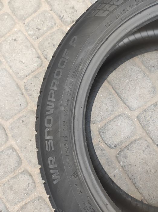 215.50.17 komplet opon zimowych Nokian WR Snowproof P