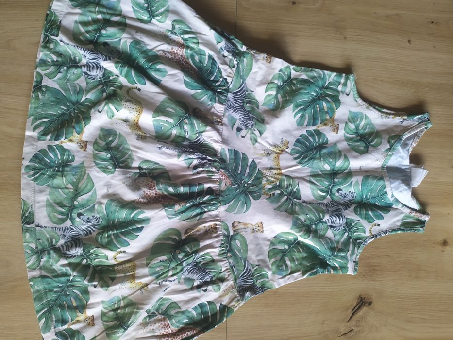 3 używane sukienki H&M r. 110/116