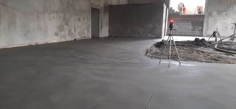 Стяжка підлоги машинна,стяжка пола