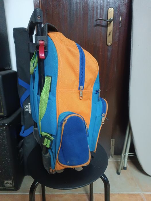 Mochila de criança com rodinhas