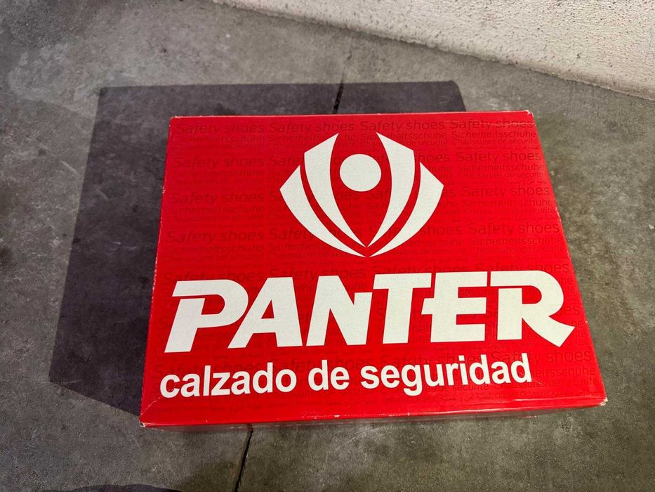 Sapatos de Segurança em Camurça | Número 43 EUR | Marca Panter