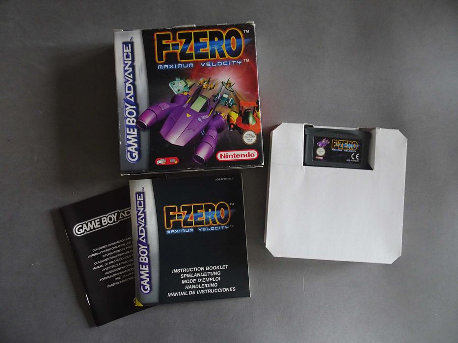 Game Boy Advance Game - F-Zero Maximum Velocity64751957124225124