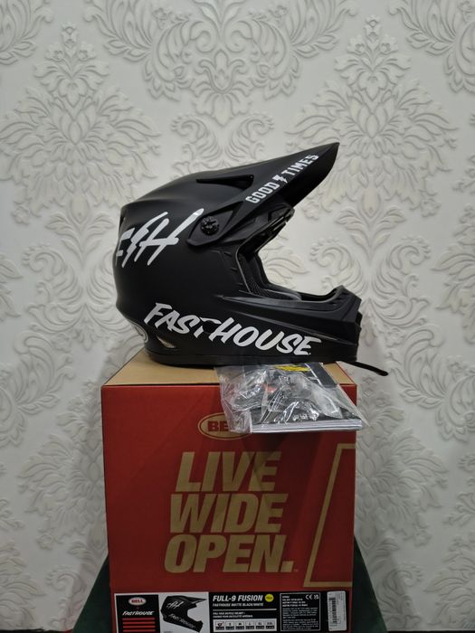 Kask Bell super 9 fusion fast house 51-53 junior rower quad atv