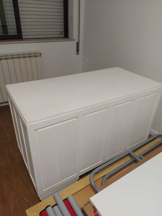 secretária MADEIRA antiga