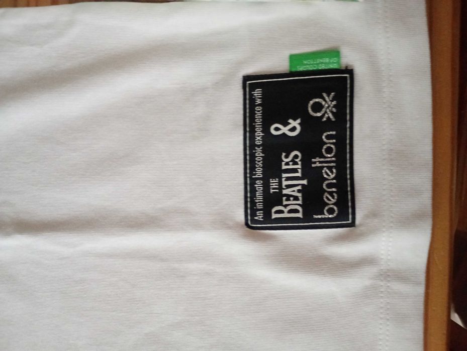 Beatles podkoszulek T-shirt ,Benetton, bawełna