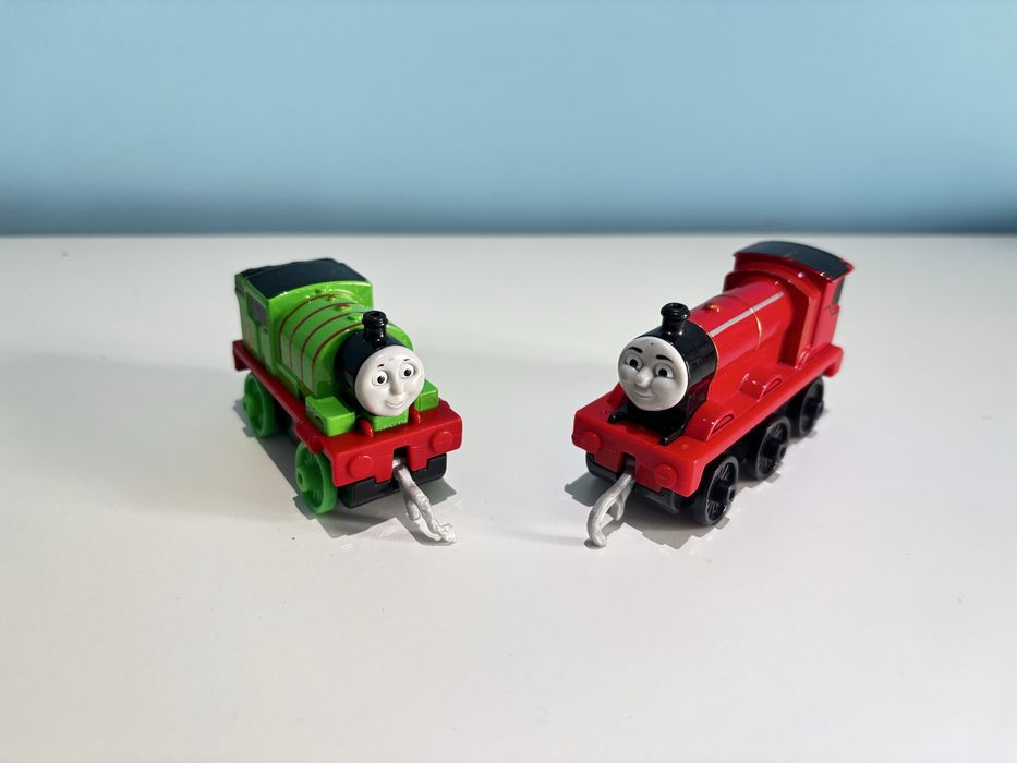Tomek Thomas Mattel dwa pociagi