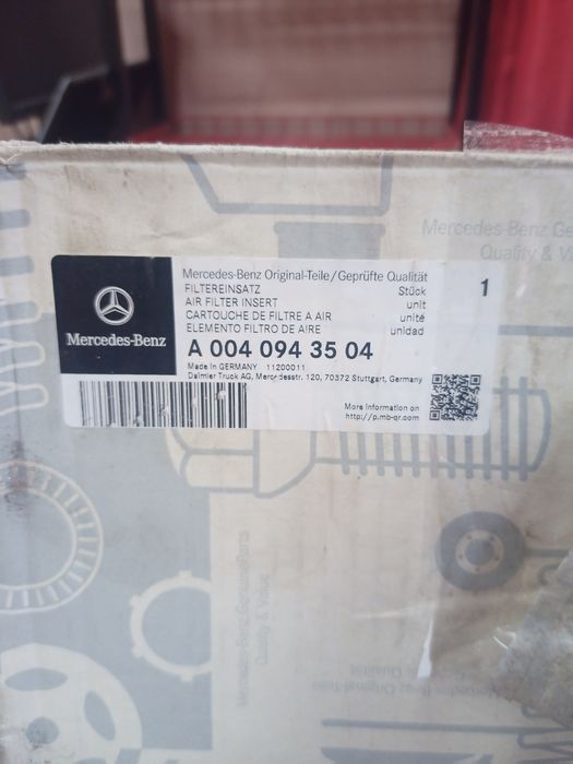 Продам оригинальный фильтр mercedes-benz.