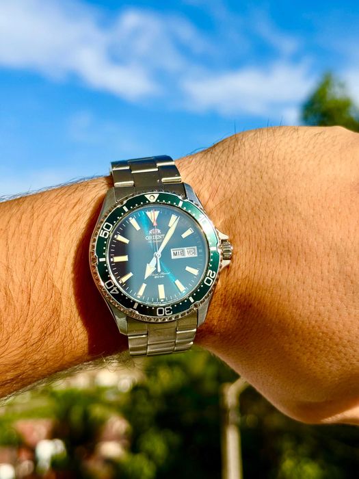 Orient Kamasu Mako III Automático Safira 200m – Full Set