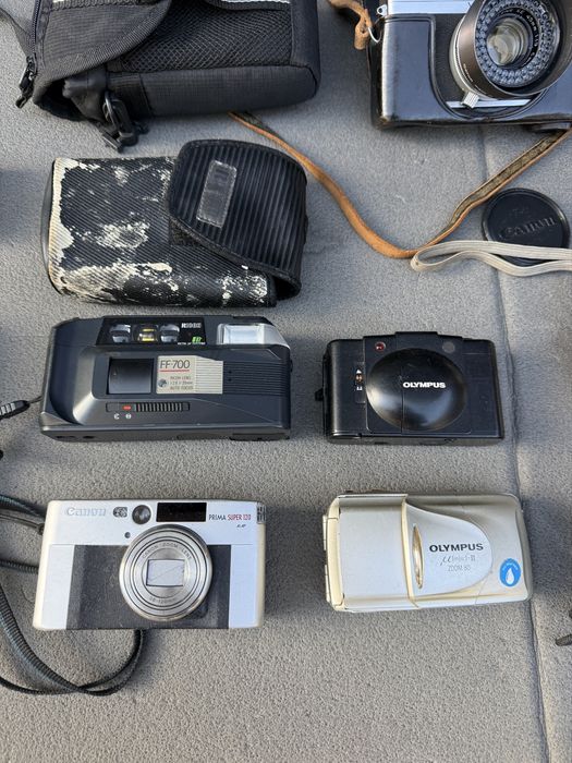 Плівкові фотоапарати  Olympus , Canon , Nikon , Instax ,Polaroid