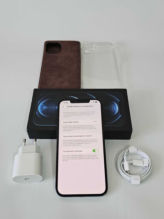Iphone 12PRO MAX 256GB. 100% Bateria. Muito bom