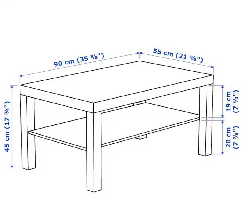Mesa de centro LACK do IKEA