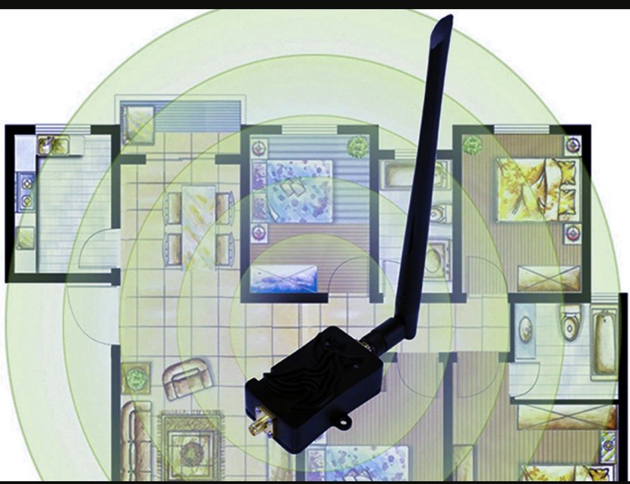 Усилитель сигнала Wi-Fi 2.4 ГГц 4 Вт 802.11bgn EDUP !