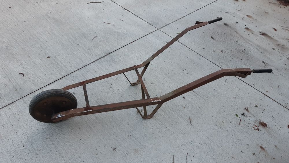 Taczki, kółko do taczek.