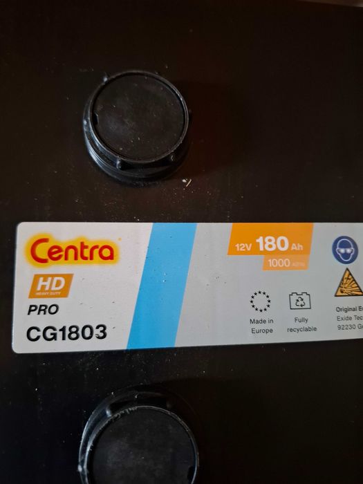 Akumulator CENTRA CG1803 12V 180AH 1000A nowy