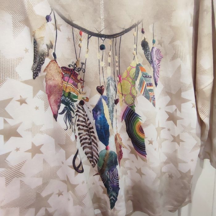 Cienki sweterek plus size