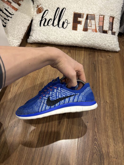 Niebieskie buty sportowe Nike, unisex, 39