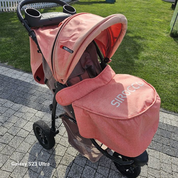 Wózek spacerowy Sirocco Pink