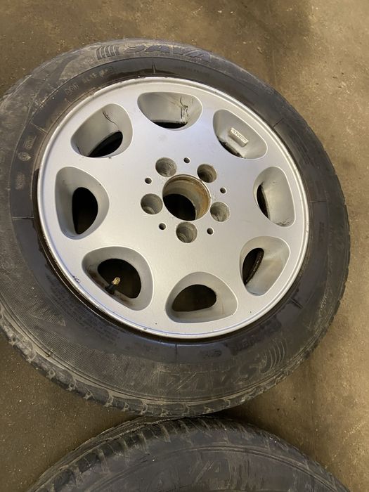 Koła alufelgi 8 loch mercedes w124 15 cali