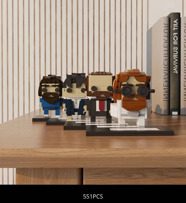 The Beatles - Brickheadz (figures/lego)