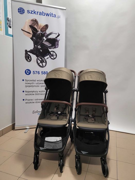 szkrabwita.pl Bumprider connect mini wózek spacerowy dla bliźniąt