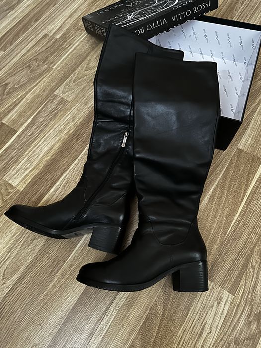 Чоботи високі Vito Talini 37 розмір