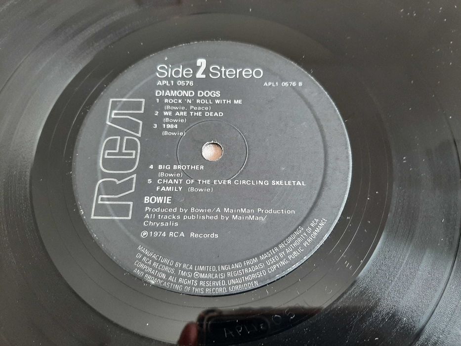David Bowie - Diamond Dogs - UK - Vinil LP