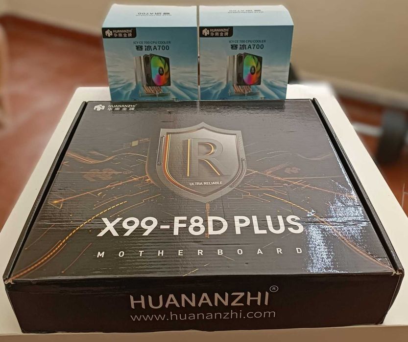 Servidor HUANANZHI F8D PLUS + 2 Xeon E5 2696 V3 + 128GB Samsung RECC
