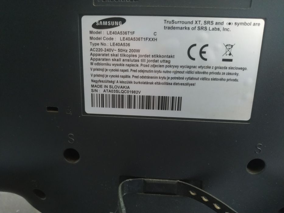 Telewizor Samsung le40A536t1