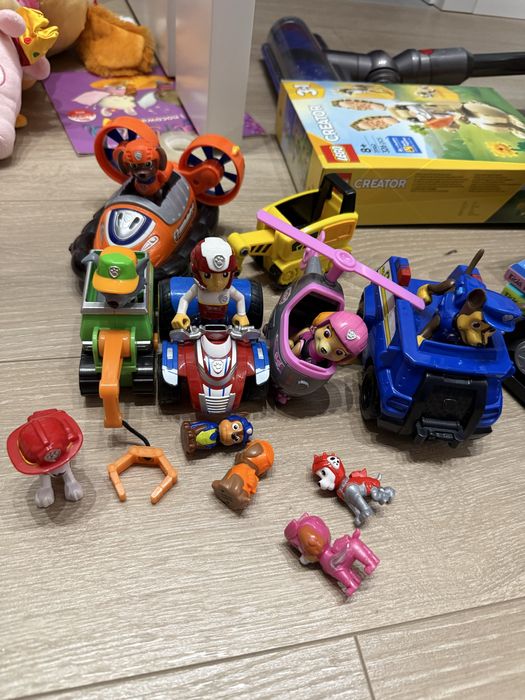 Pojazdy pieski psi patrol