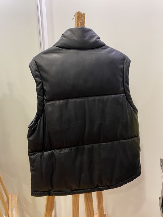 Colete de napa L, Bershka