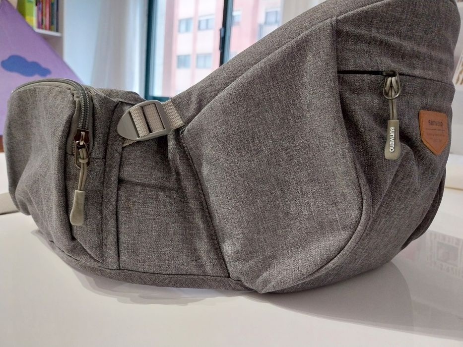Suporte cintura para transporte de criança até 15kg