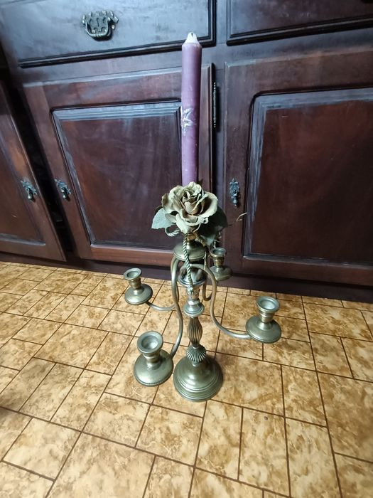 Castiçal em cobre