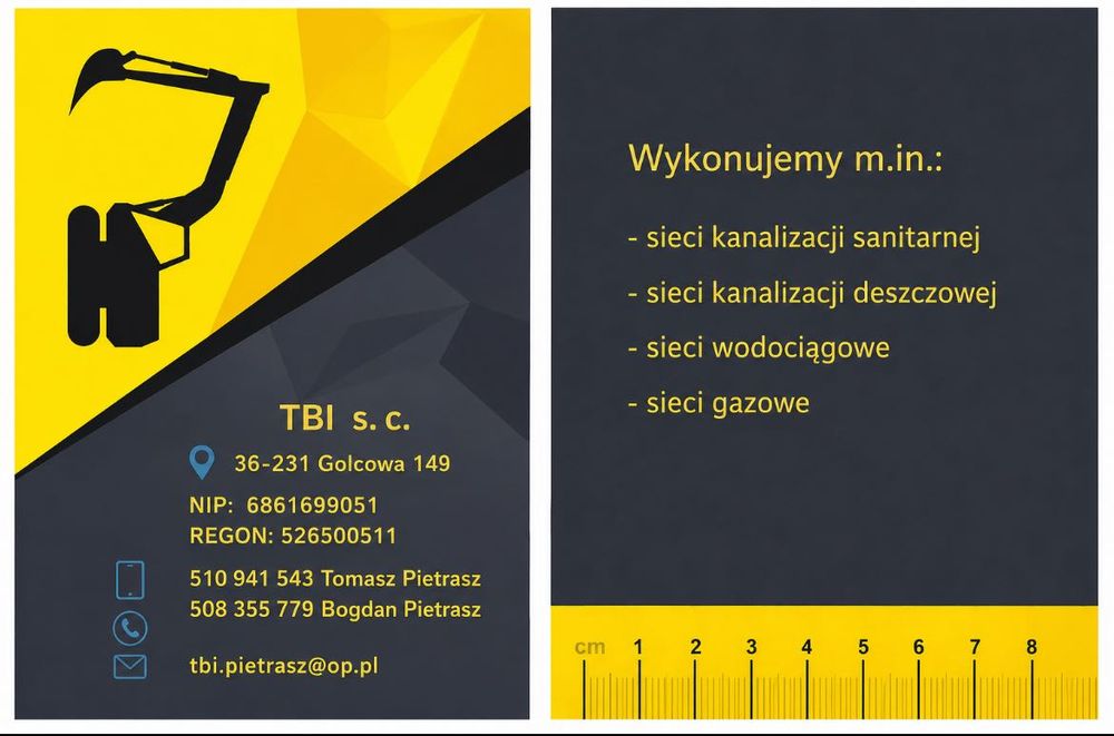 Budowa sieci kanalizacyjnej i wodociągowej
