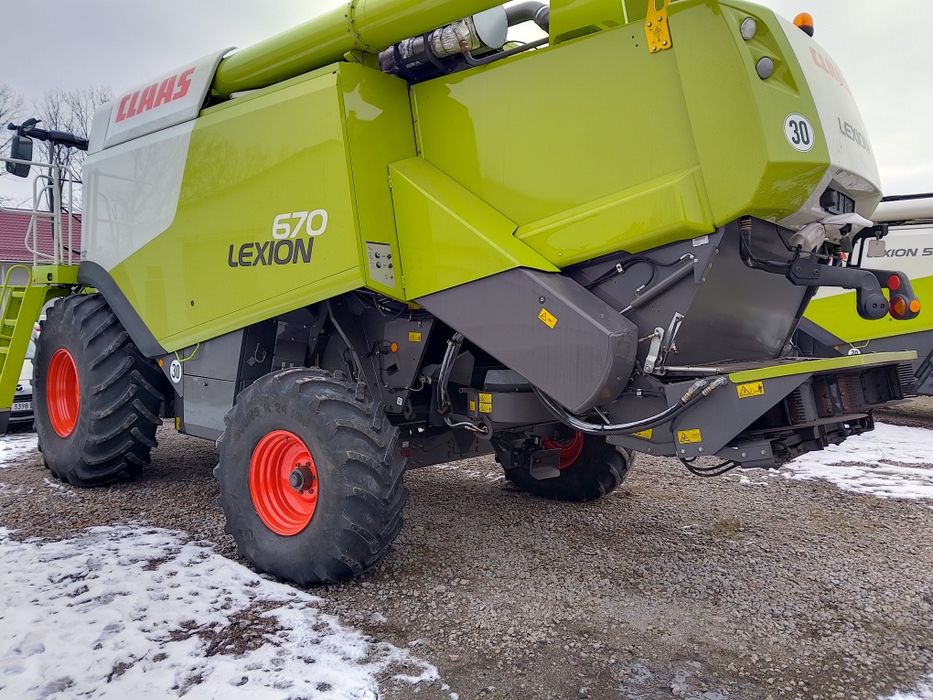 Комбайн. CLAAS Lexion 670.Лексіон 670.