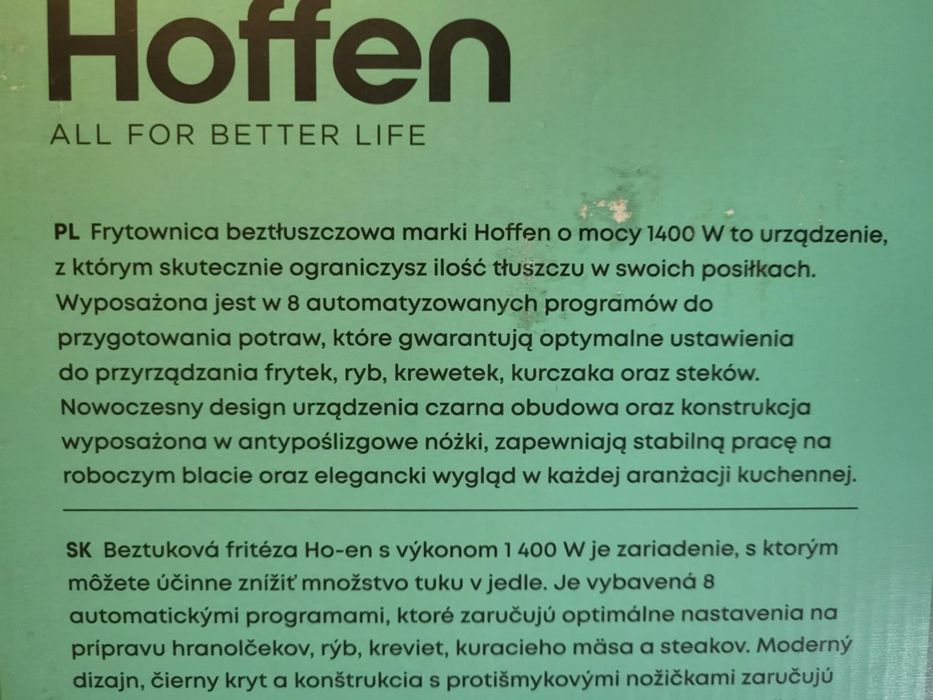 Frytownica beztłuszczowa Air Fryer