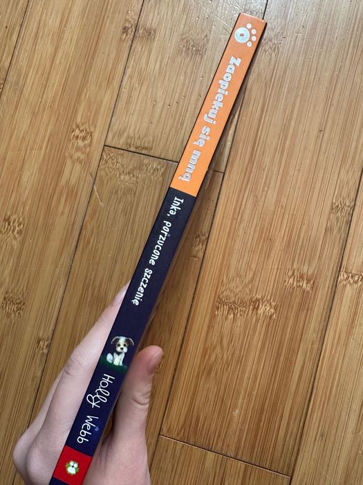 Inka, porzucone szczenię Holly Webb książka seria Zaopiekuj się mną