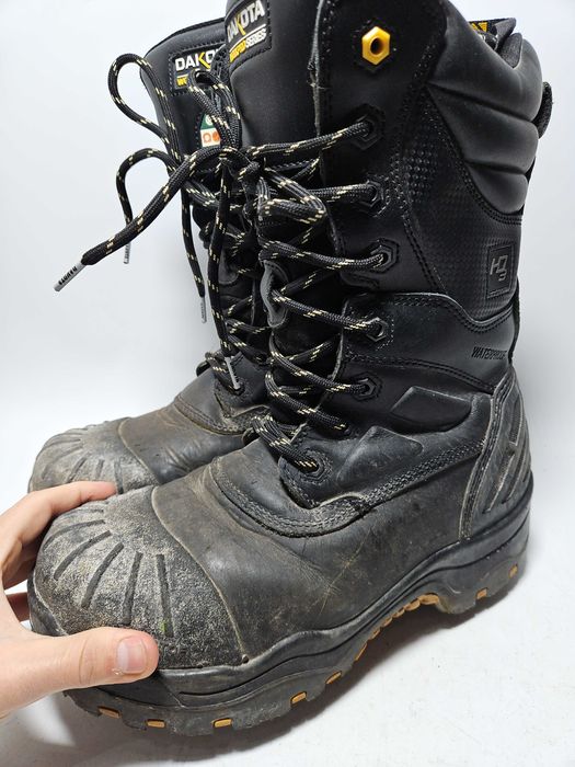 Buty robocze AMERYKAŃSKIE DAKOTA rozmiar 42 wkładki filcowe