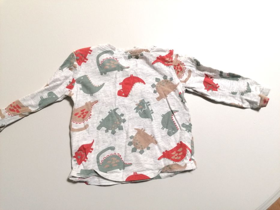 Camisola de Manga Comprida com Dinossauros, de Bebé