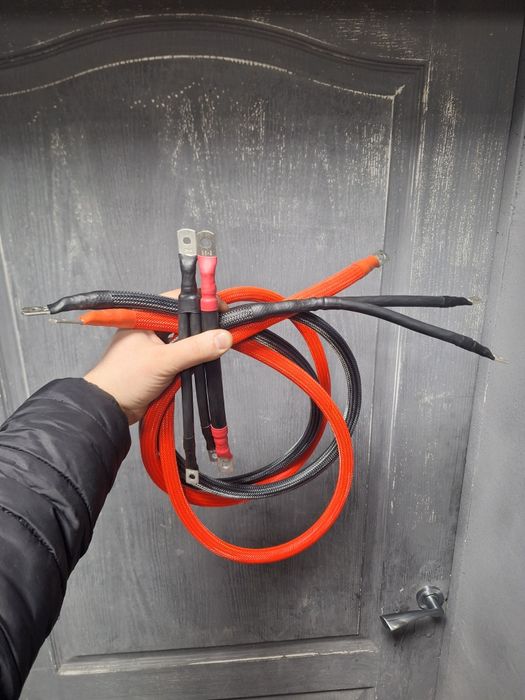 Кабель провід силовий для аккумуляторів, інверторів, плат бмс